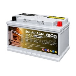 Bater�a AGM GIGA GN100-AGM 100Ah | Soluci�n para Camper, Caravana y Autocaravana